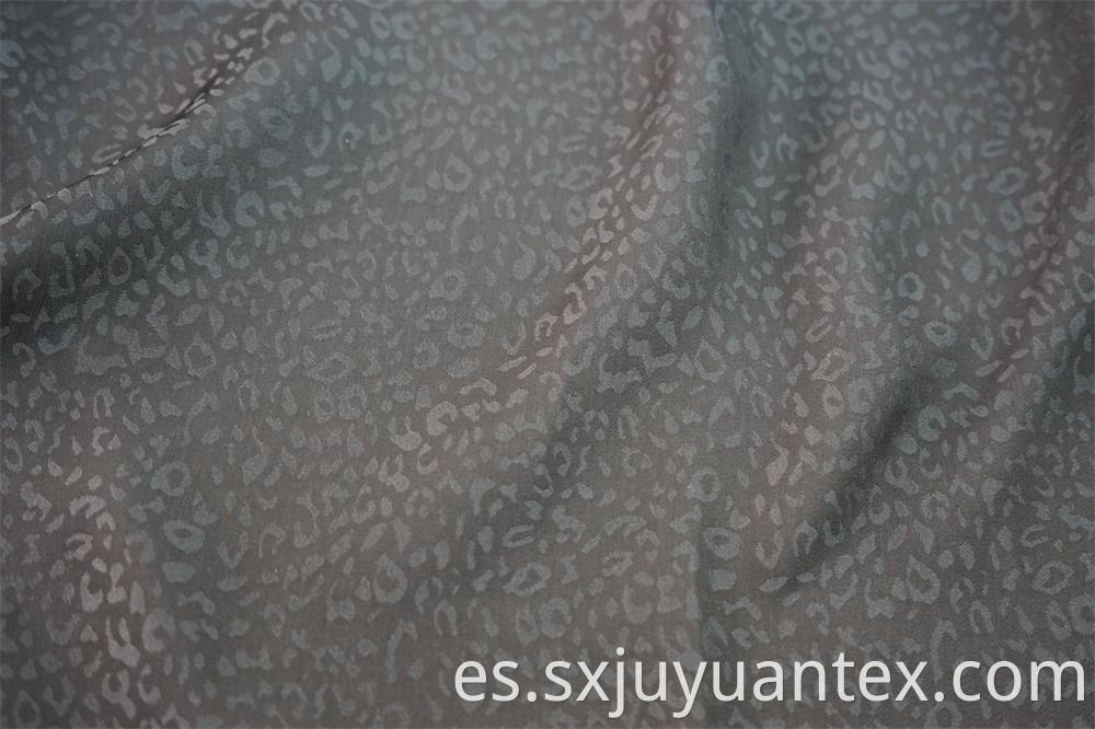 Sea Island Leopard Jacquard Weave Fabric